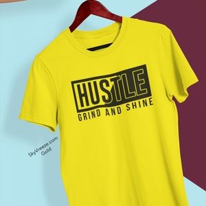 Color - Gold - Mens Short Sleeve T-shirt -